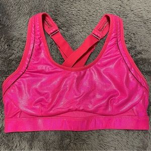 Fabletics Belle Iridescent Adjustable High Impact Sports Bra